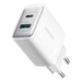 Joyroom TCF15 Dual-Port (A + C) 30W Power Charger (white) - mains chargers<<<Chargers<<<GSM