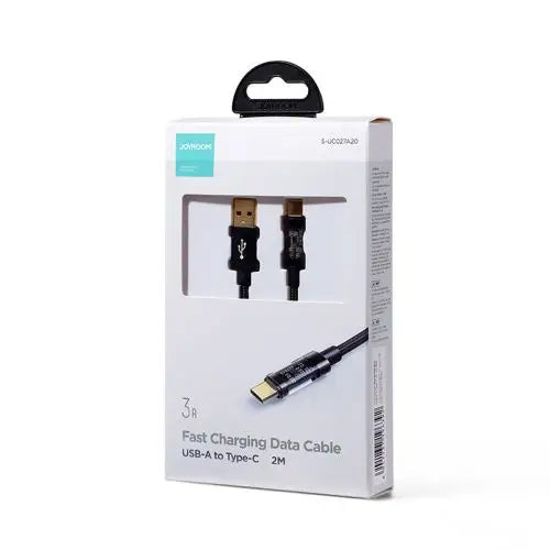 Joyroom USB - Type-C Data Cable 3A 2m Black (S-UC027A20) - Type-C cable<<<Accessories<<<Основна<<<DunaXML