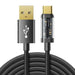 Joyroom USB - Type-C Data Cable 3A 2m Black (S-UC027A20) - Type-C cable<<<Accessories<<<Основна<<<DunaXML
