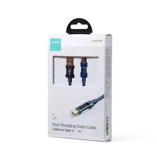 Joyroom USB - Type-C Data Cable 3A 2m Blue (S-UC027A20) - Type-C cable<<<Accessories<<<Основна<<<DunaXML