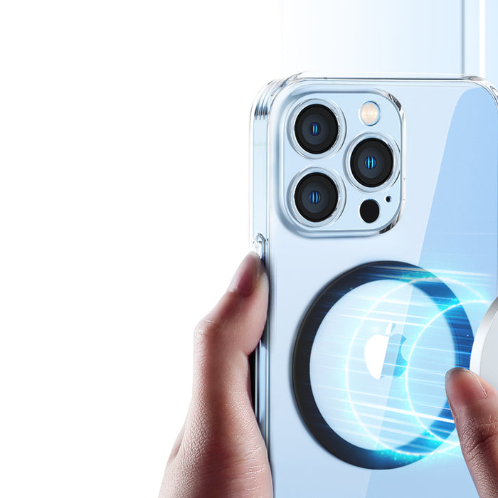 Joyroom set of metal magnetic rings for smartphone 2 pcs. pink (JR-Mag-M3)