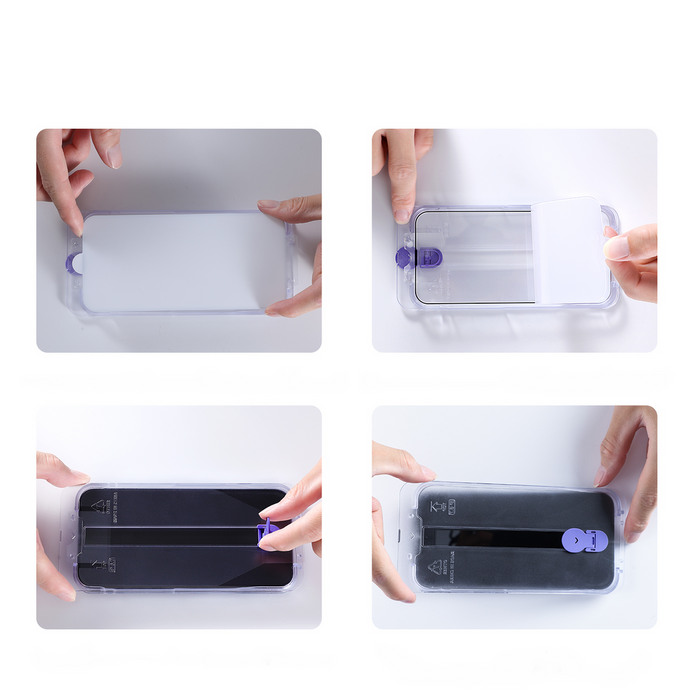 Full screen tempered glass Joyroom Easy Fit JR-H11 for Apple iPhone 14 Plus 6.7 "