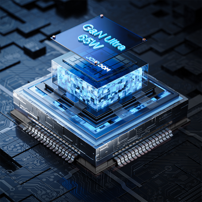 Joyroom fast GaN charger 65W USB-A, 2x USB-C black + USB-C - USB-C cable 100W 1.2m (TCG01)