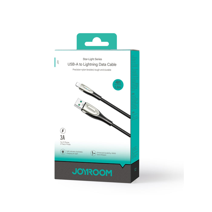 Cable Pioneer 3A USB to Lightning SA31-AL3 / 3A / 1,2m (black)
