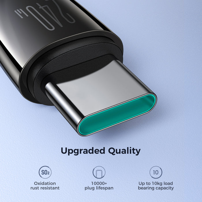 Joyroom Pioneer Series SA31-CC5 USB-C / USB-C 240W Cable 1.2m - Black