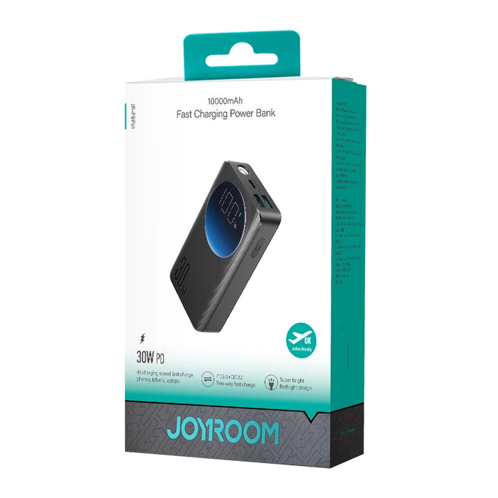 Joyroom powerbank 10000mAh 30W black (JR-PBF01)