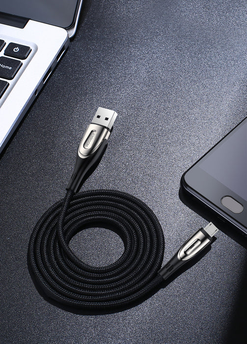Fast Charging Cable to Micro USB / 3A / 2m Joyroom S-M41 (black)
