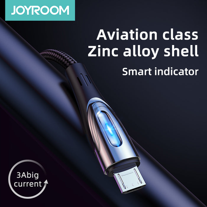 Fast Charging Cable to Micro USB / 3A / 2m Joyroom S-M41 (black)