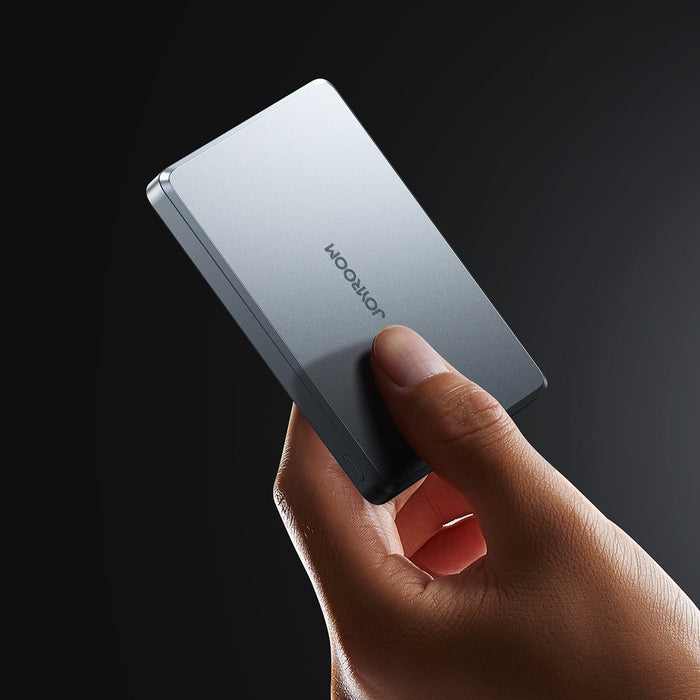 Joyroom JR-PBM08 Pro 10000mAh 20W Powerbank with 15W Inductive Charging Ultra-Thin - Gray