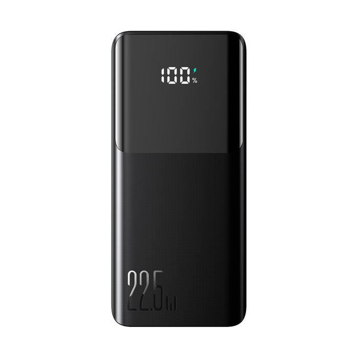 Joyroom JR-PBF19 22.5W 10000mAh Powerbank with Two Built-in Cables - Black