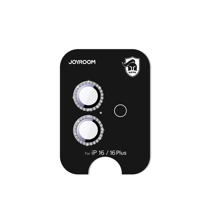 Joyroom JR-MSJ0271 protective glass for iPhone 16/16 Plus lenses - black