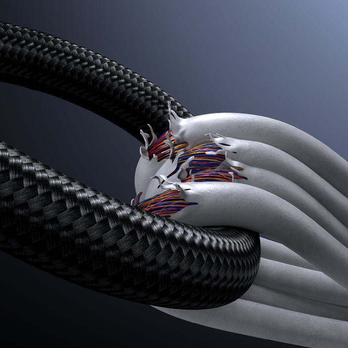 Joyroom S-A16 Pro Prism Series 66W USB-A - USB-C Cable with Display 1.2m - Black