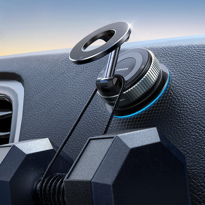 Joyroom JR-ZS501 Magnetic Car Holder Compatible with MagSafe for Dashboard - Dark Gray