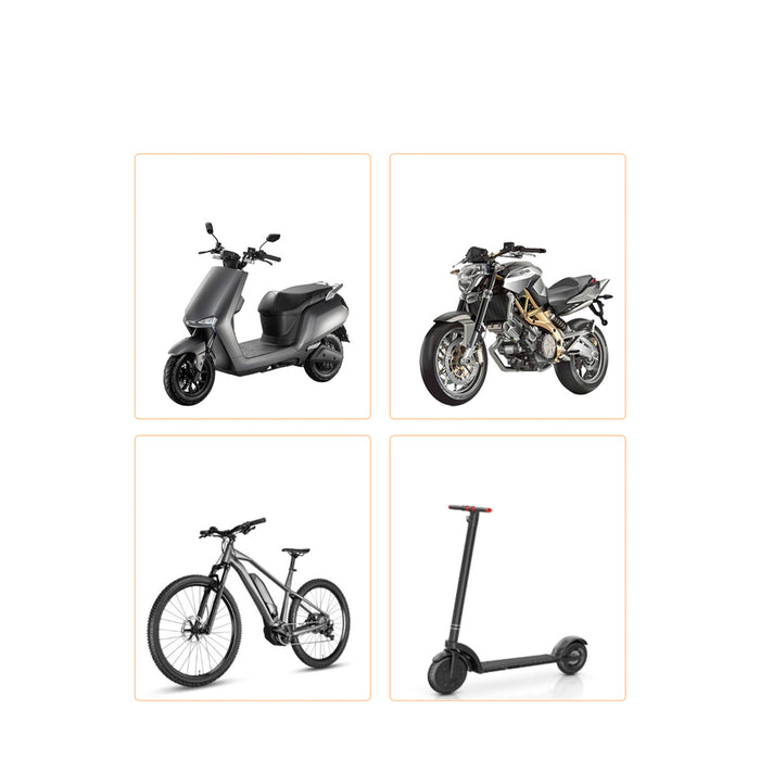 Joyroom JR-ZS431 phone holder for bike, motorcycle, scooter - black