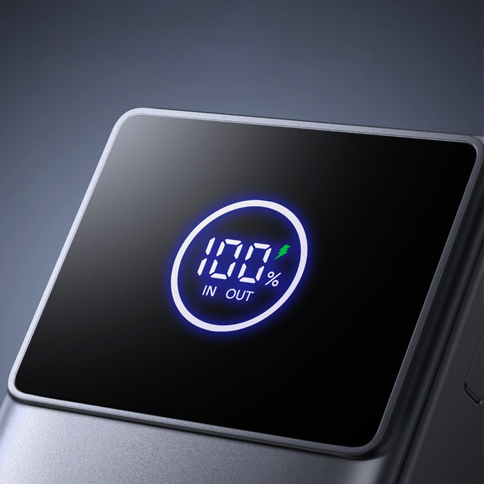 Joyroom JR-PR1 10000mAh 22.5W Powerbank with Built-in Retractable USB-C Cable - Black