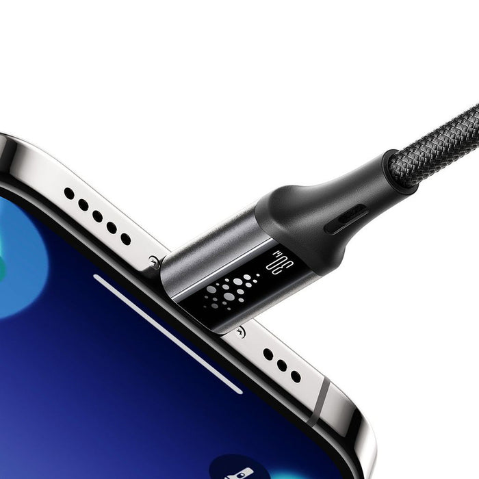Joyroom S-A60 StarTalk 30W USB-C- Lightning cable 1.2m - black