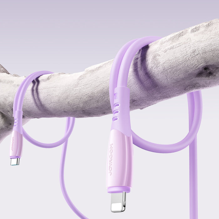 Joyroom S-A59 Vibrant Series 30W USB-C - Lightning cable 1.2m - purple