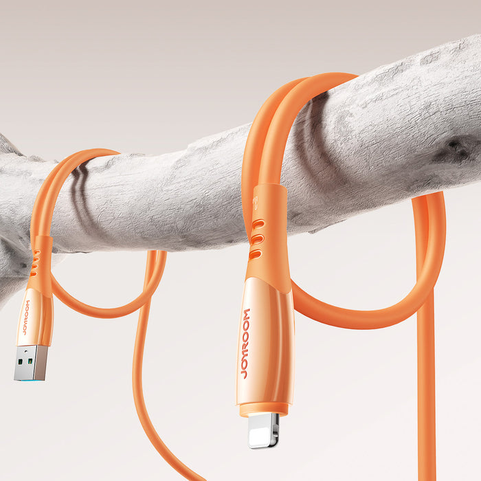 Joyroom S-A59 Vibrant Series 3A USB-A - Lightning cable 1.2m - orange