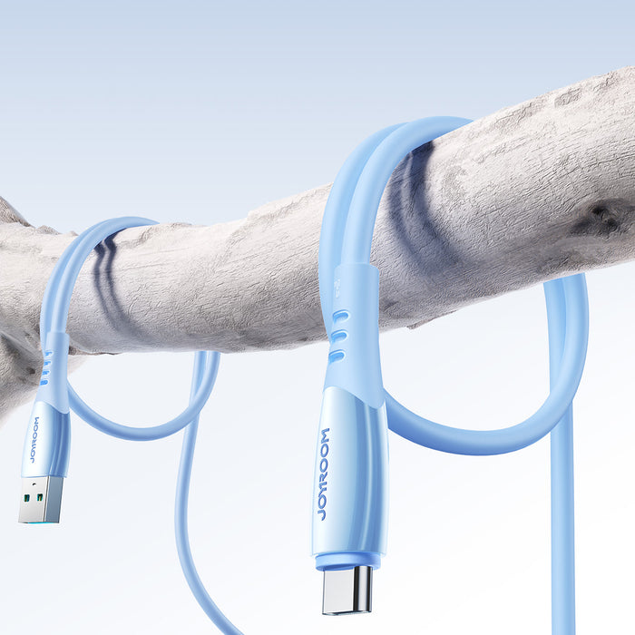 Joyroom S-A59 Vibrant Series 3A USB-A - USB-C cable 1.2m - blue
