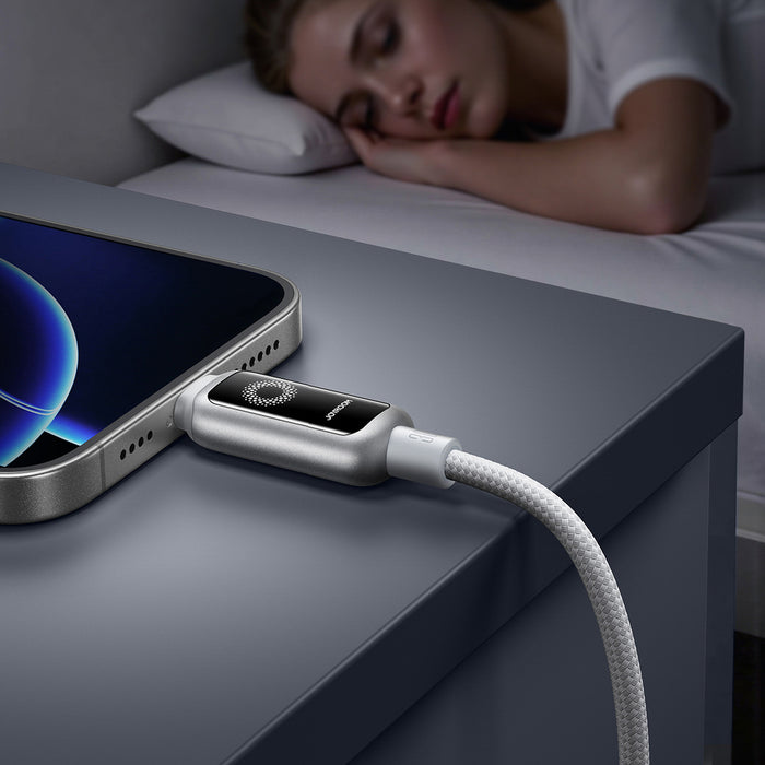 Joyroom S-A55 StarFlight 30W USB-C - Lightning cable 1.2m - white
