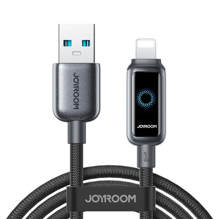 Joyroom S-A55 StarFlight 3A USB-A - Lightning cable 1.2m - black