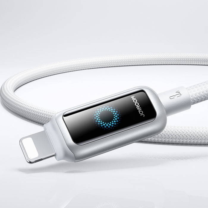 Joyroom S-A55 StarFlight 3A USB-A - Lightning cable 1.2m - white