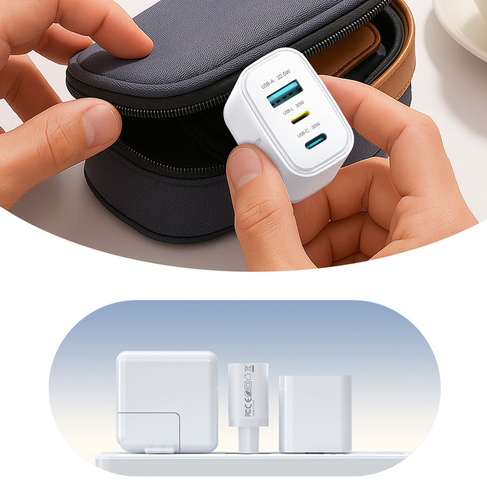 Joyroom JR-TG6 GaN 30W Wall Charger - White