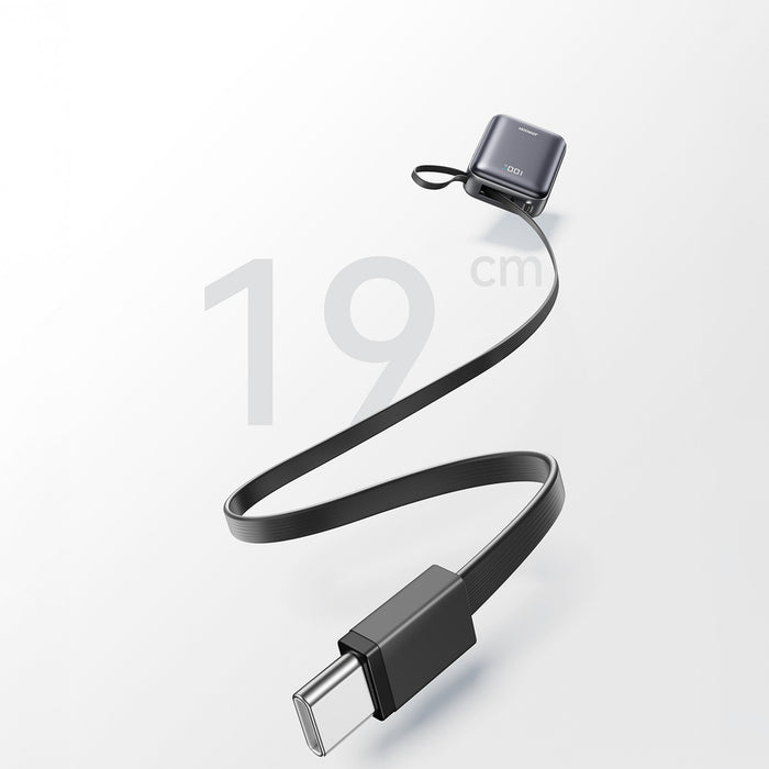 Joyroom JR-PBF29 20000mAh 22.5W Powerbank with Double Cable - Black