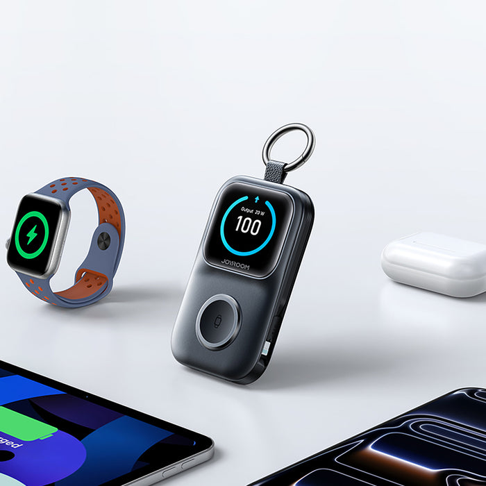 Joyroom JR-W19 5000mAh Powerbank with 5W Wireless Watch Charging - Black
