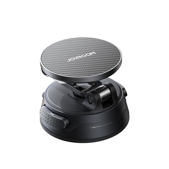 Joyroom JR-ZS51 magnetic car holder with suction cup for windshield or dashboard - black