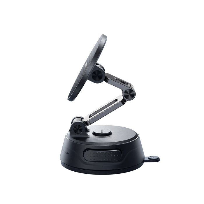 Joyroom JR-ZS51 magnetic car holder with suction cup for windshield or dashboard - black
