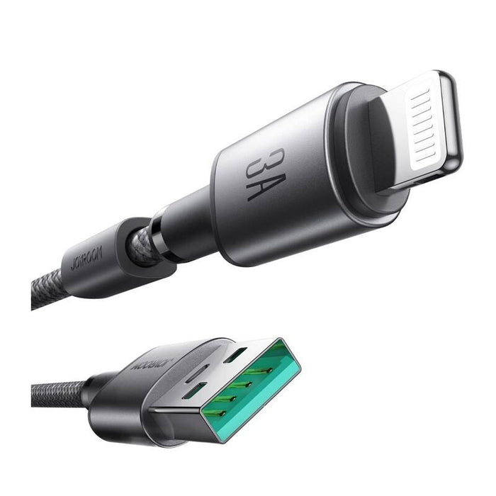 Joyroom S-A50 Unlimited 3A USB - Lightning cable 1.2m gray
