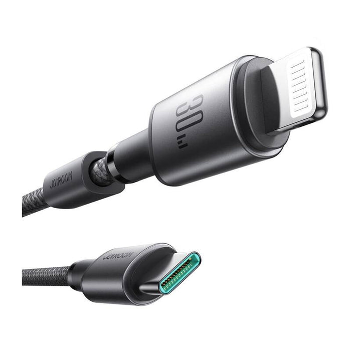 Joyroom 30W USB-C Lightning cable, 1.2m gray