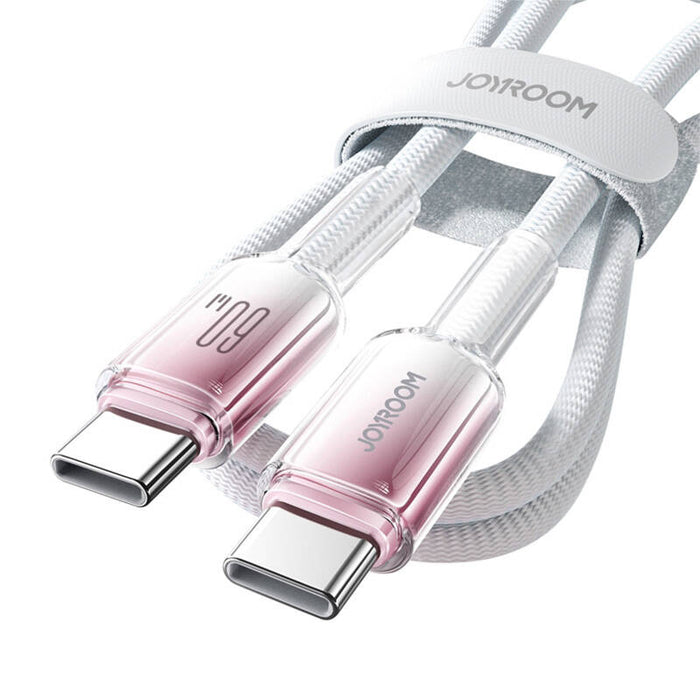 Cable USB-C USB-C Joyroom S-A42 60W 1.2m biały