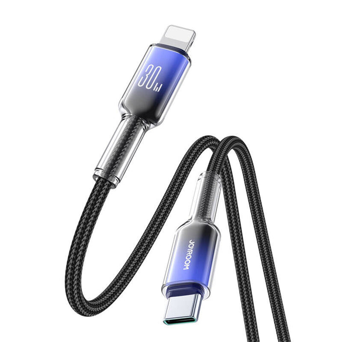 Cable USB-C Lightning Joyroom S-A42 30W 1.2m (black)