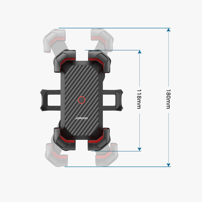 Joyroom bike / scooter / motorcycle phone holder black (JR-ZS288)