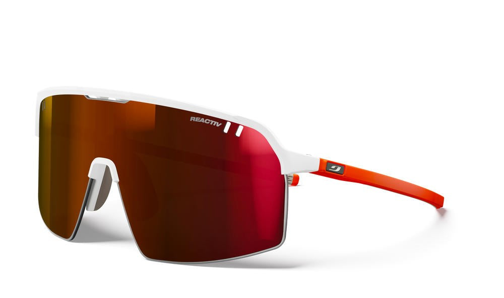JULBO INTENSITY sunglasses white and orange