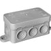 JUNCTION BOX IP54 75X45X37 GAO GAO - Инсталационни материали<<<Електроматериали<<<Строителни