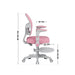 Junior 5.0 Pink swivel chair - Office armchairsFOE-BIU<<<ArmchairsFOE<<<ActionPL