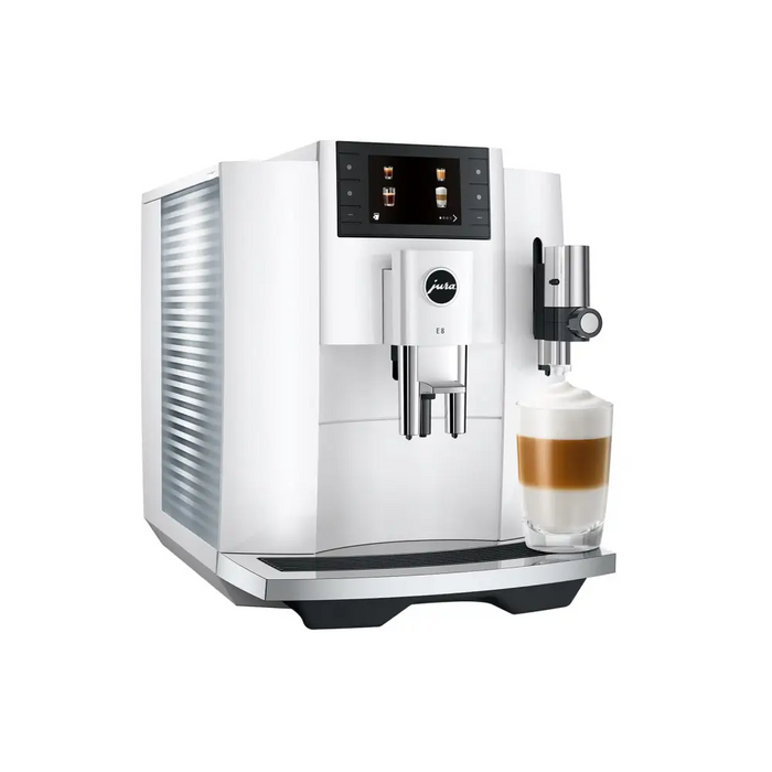 Jura E8 Piano White (EC) Coffee Machine - Coffee machinesAGD-EXP<<<Home Appliance - ProductsAGD<<<ActionPL