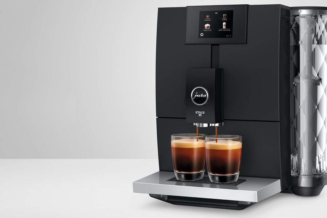 Coffee machine JURA ENA 8 Full metropolitan black (EC) + BG Menu 15493