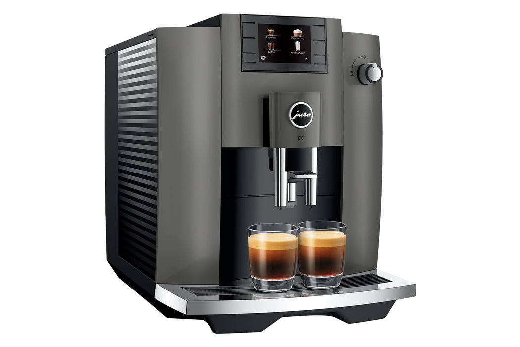 Coffee machine JURA E6 Dark Inox (EC) 15439