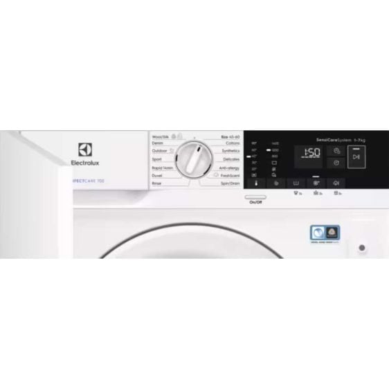 Built-in washing machine ELECTROLUX EWN7F447WI, 7 kg, 1400 rpm.