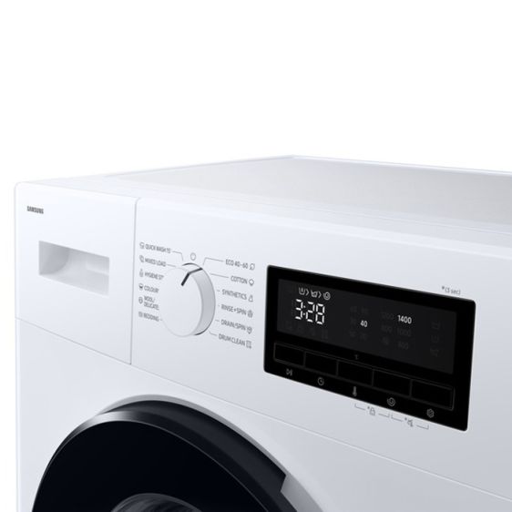 Washing machine SAMSUNG WW70FG3M05AWLF 7 kg, 1400 rpm, Hygiene Steam, white