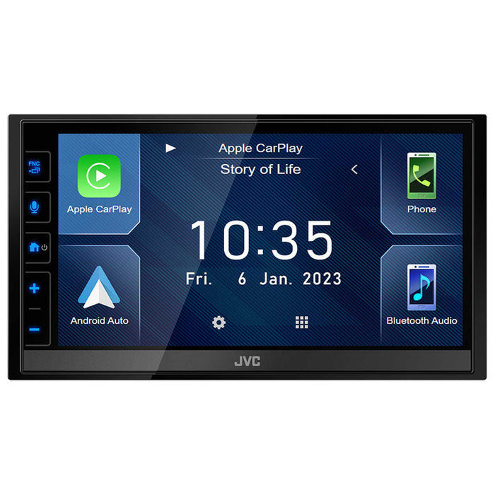 Car Receiver JVC KW-M785DBW BLUETOOTH, 4 X 50 W, USB