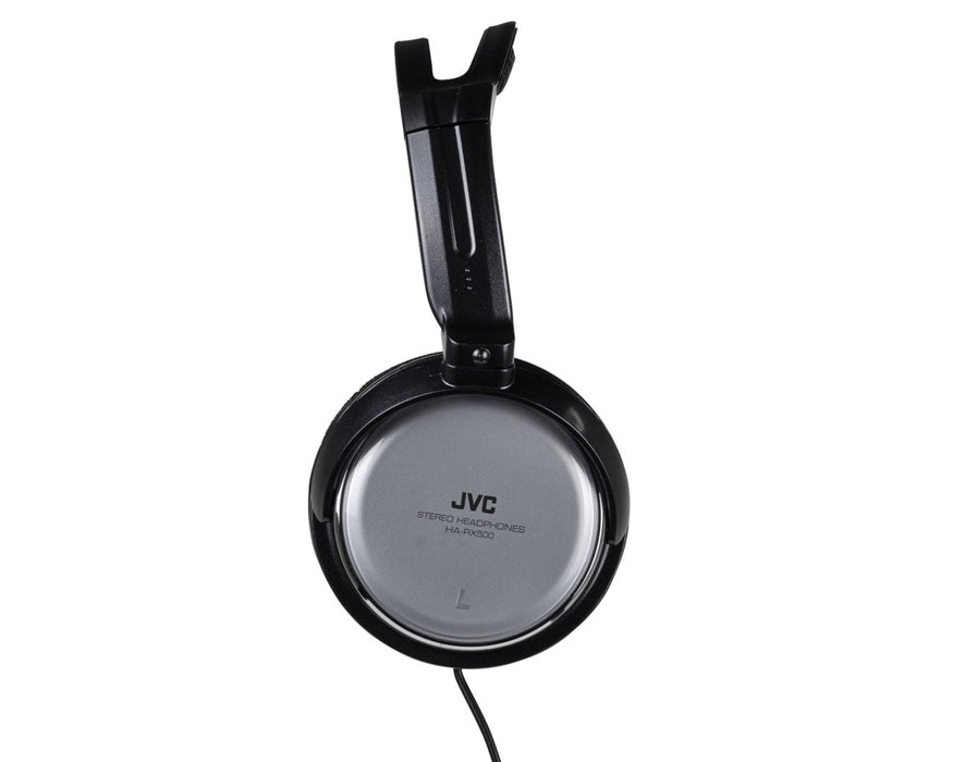 JVC HA-RX500-E Headphones Wired Head-band Music Black, White