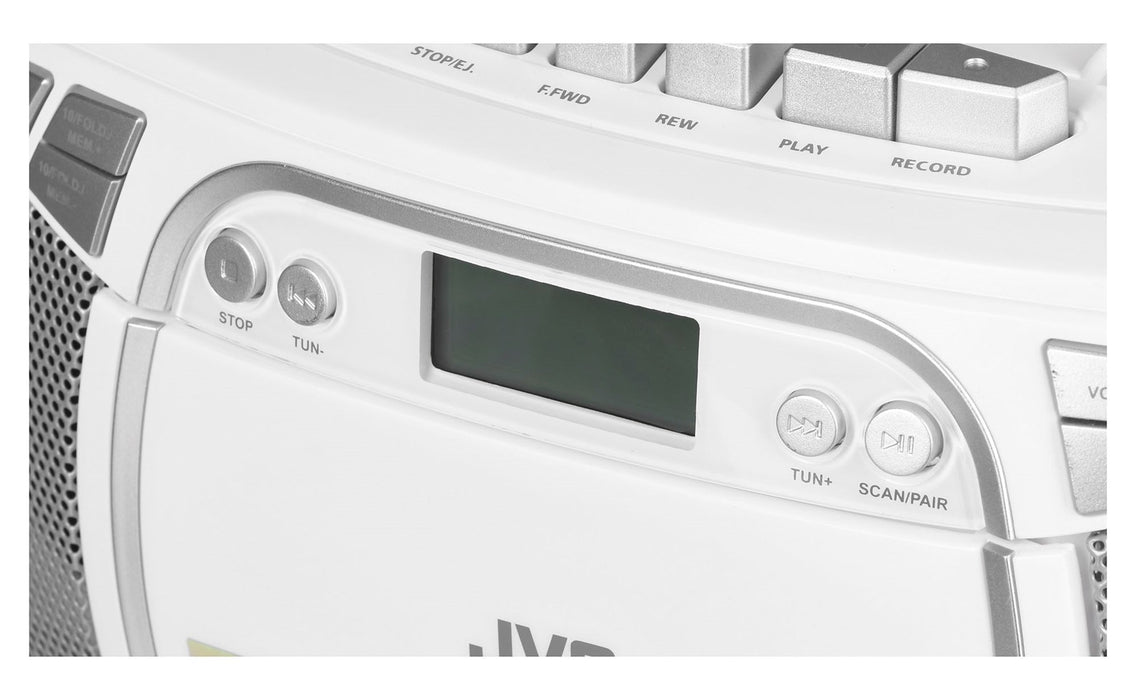 JVC RC-E451W CD player Portable CD player White