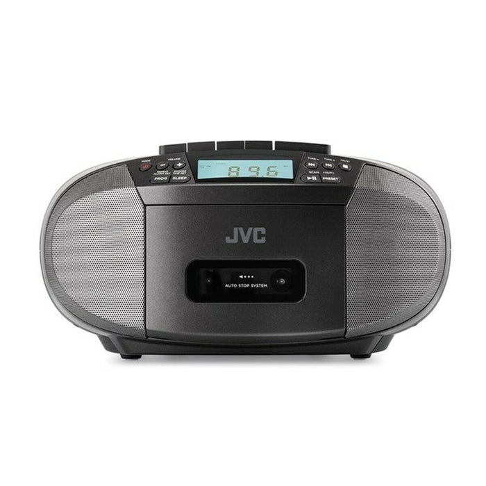 Radio cassette JVC JVCRCE444B Black AM/FM