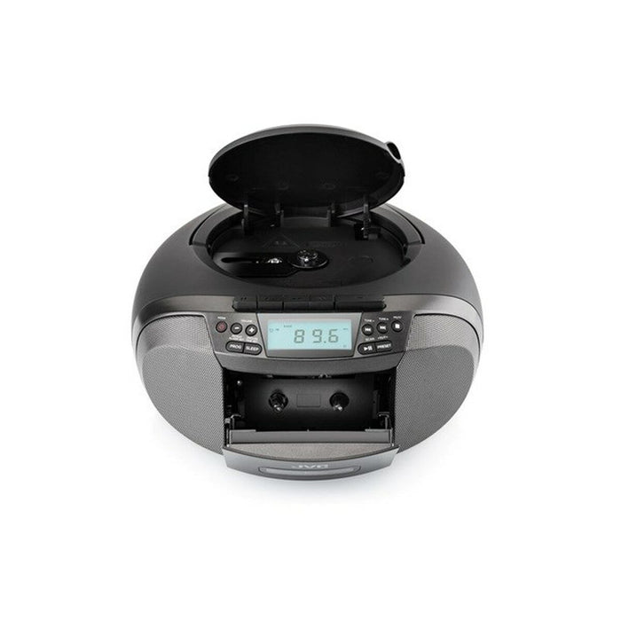 Radio cassette JVC JVCRCE444B Black AM/FM