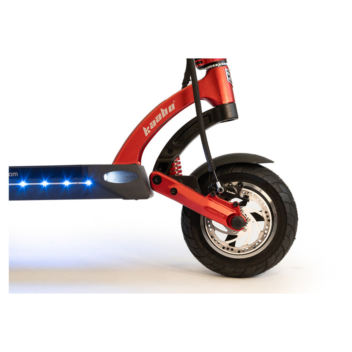 Electric scooter-scooter KAABO MANTIS 10 ECO 800W RED UP TO 50 KM/H, MILEAGE UP TO 70 KM